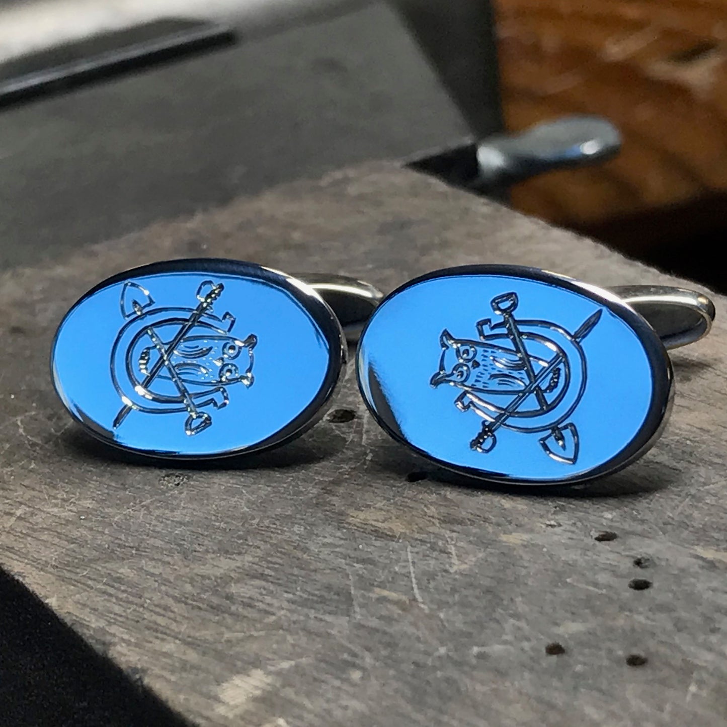 Cufflinks in Silver
