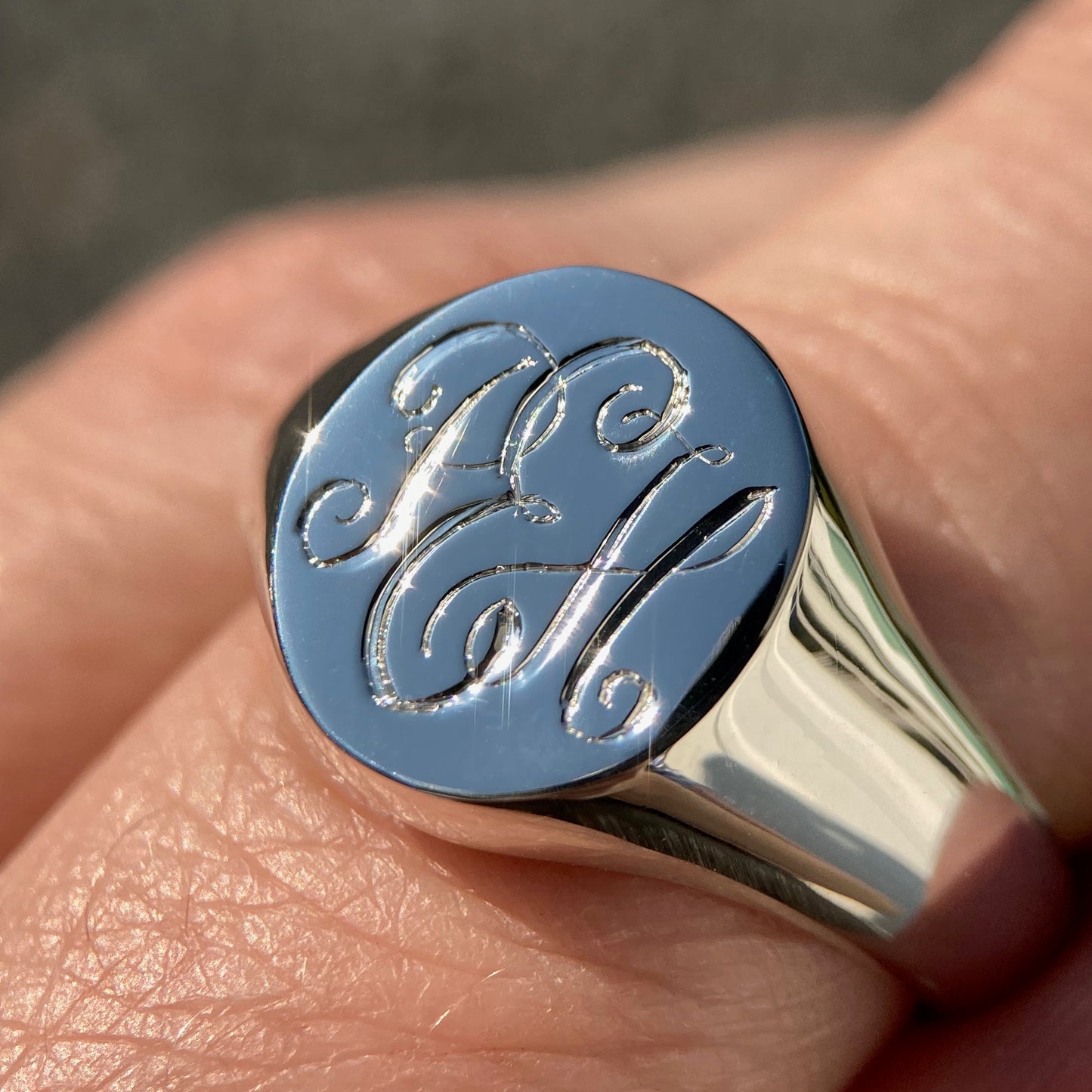 Gravering for Signetring