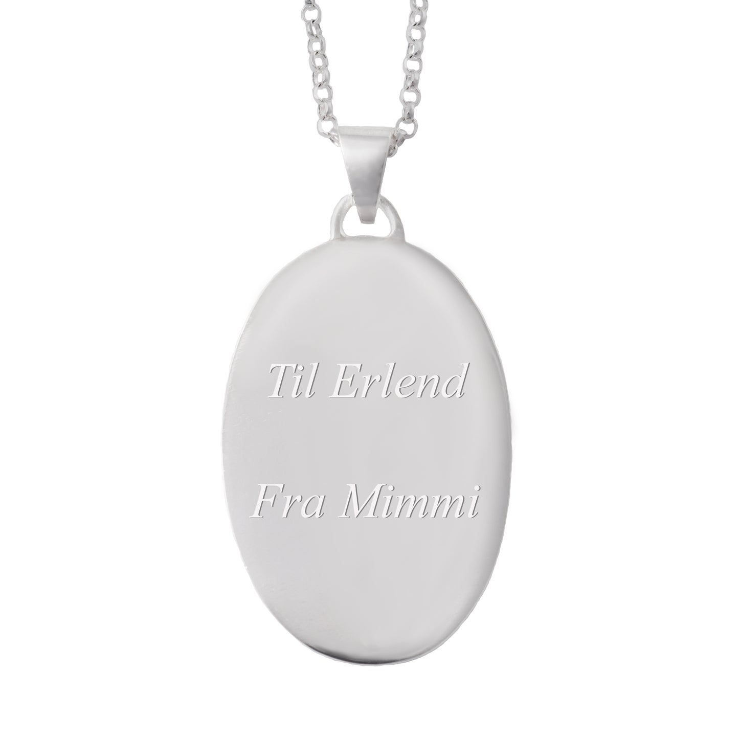 Oval pendant - Large