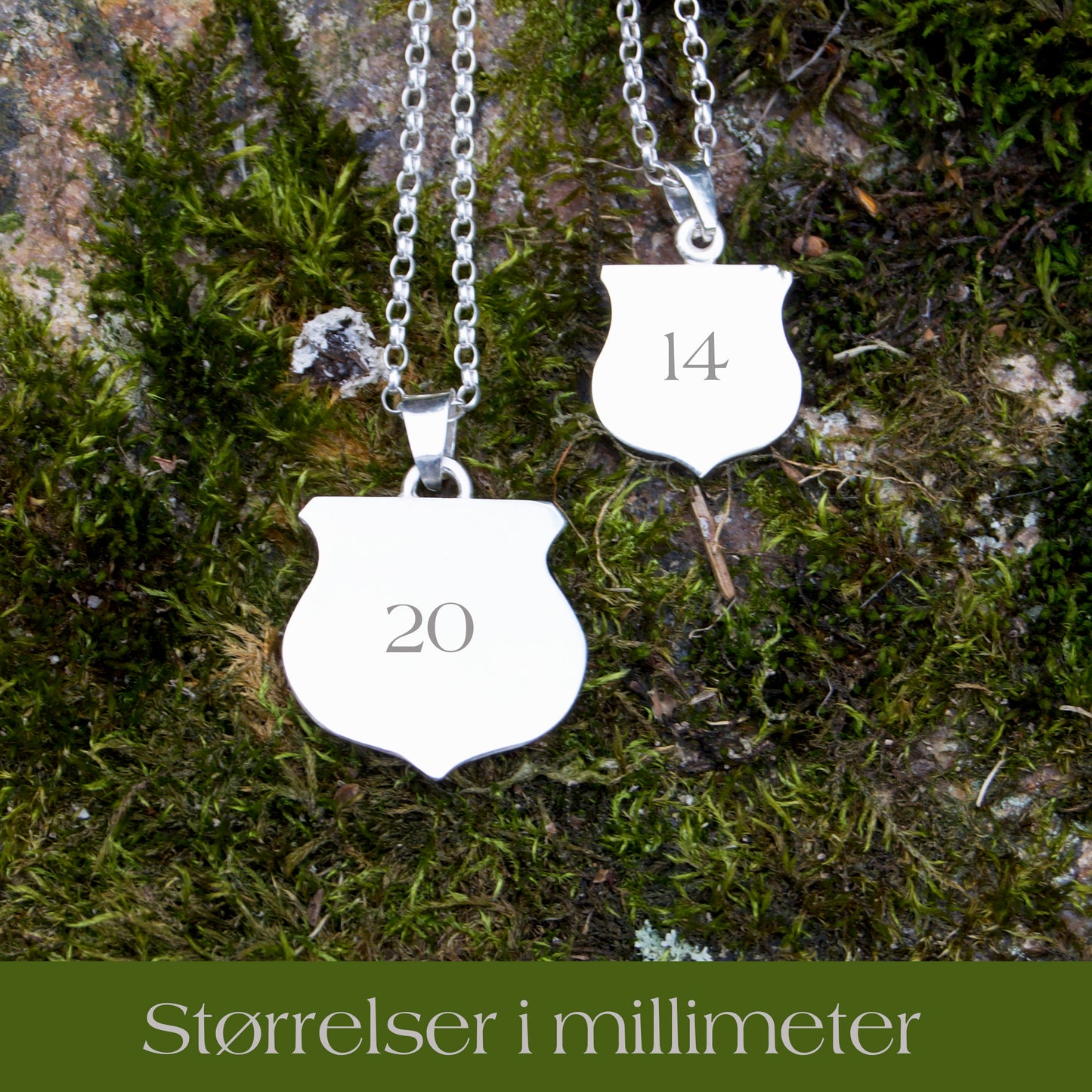 Exclusive Shield pendant - Large