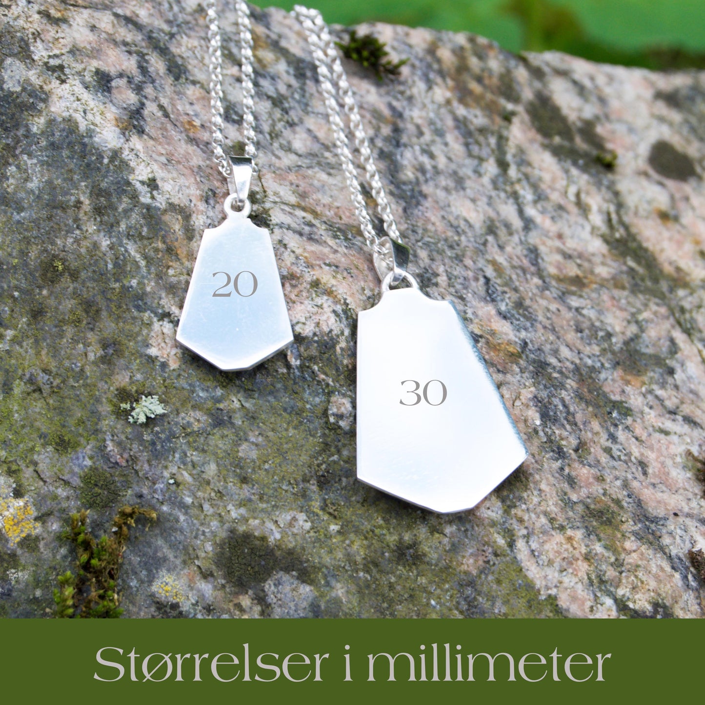 Hexagon pendant - Small