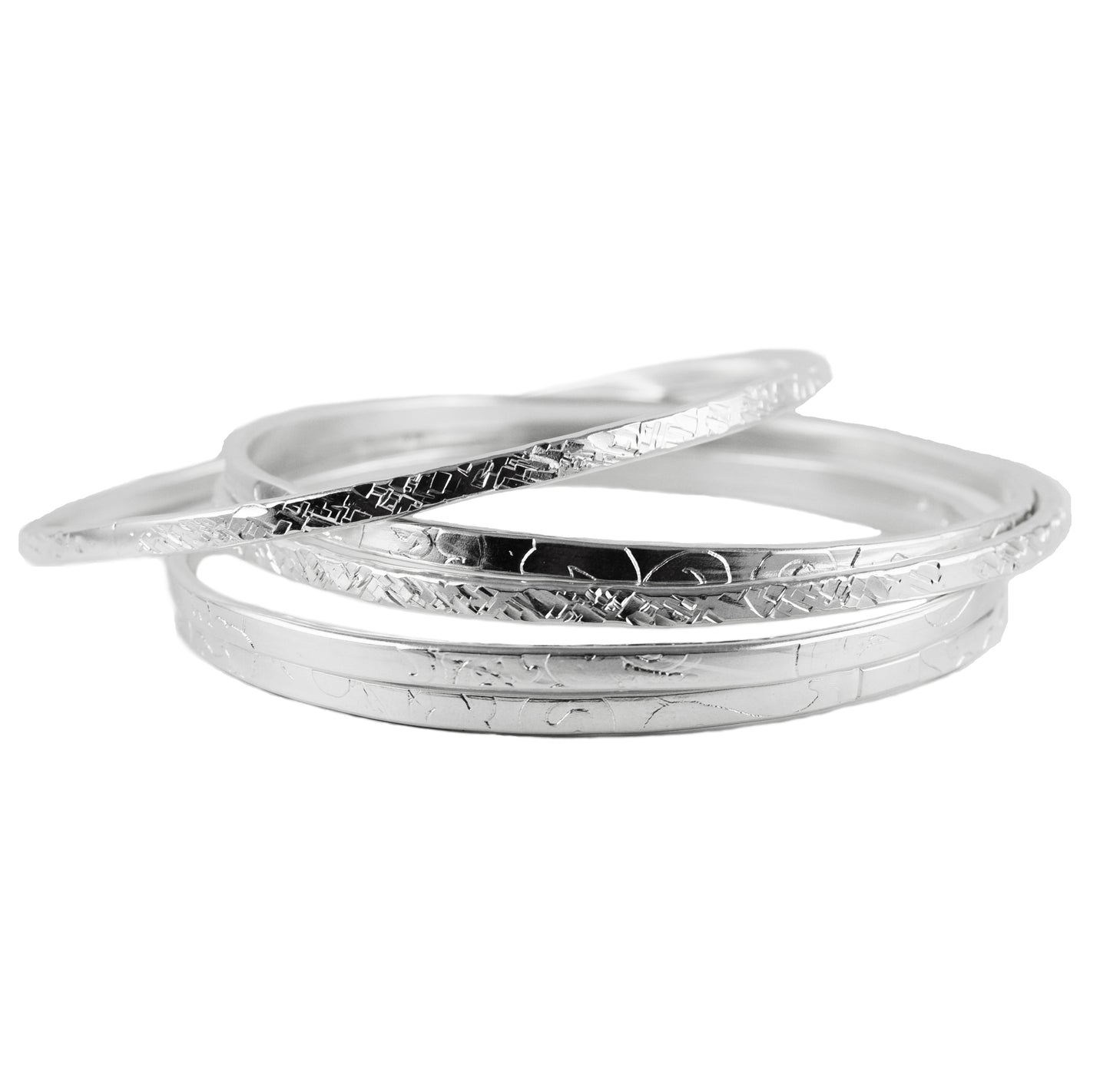 Silver bangle