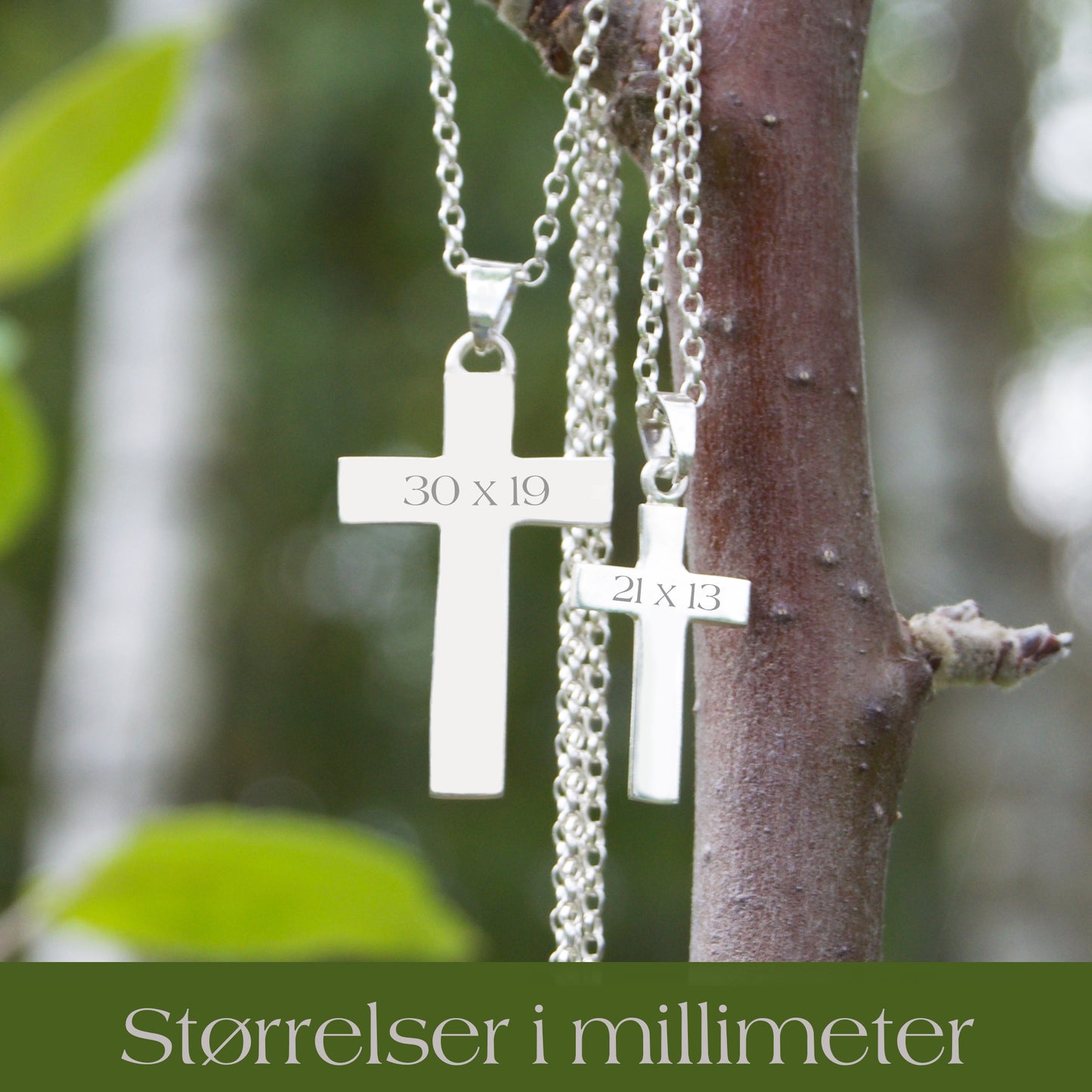 Cross pendant - Large