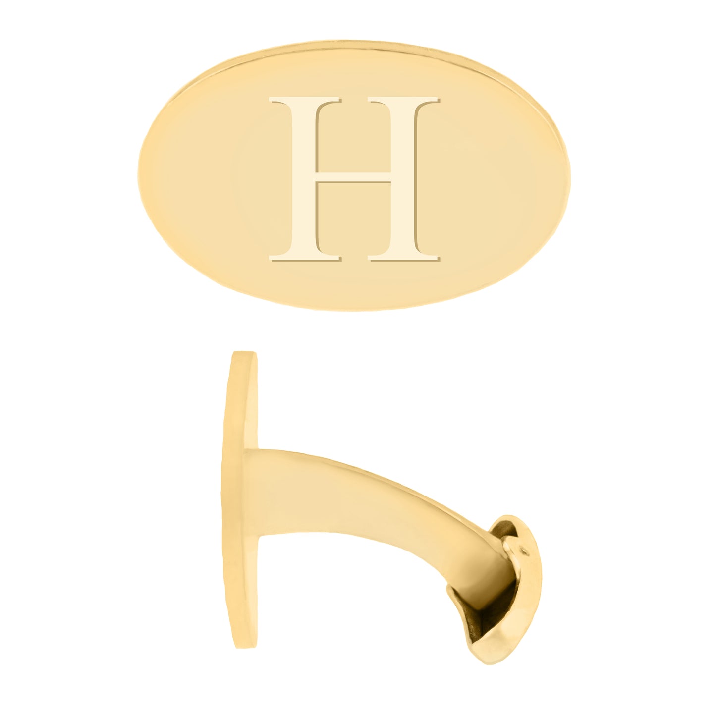 Cufflinks in 9 Karat Yellow Gold