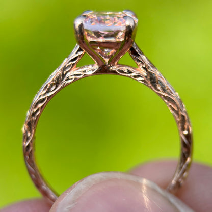Ring med morganitt
