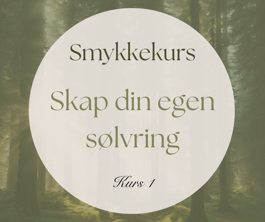 Skap din egen sølvring  8 - 9 Juni 2024
