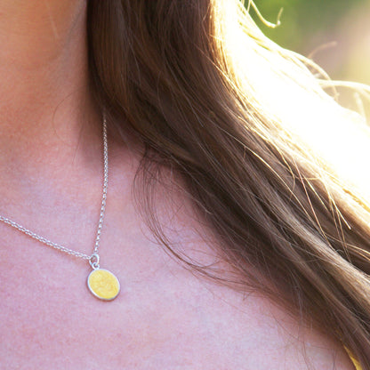 The Bumblebee Bloom pendant