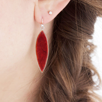 Dazzling Feather earrings