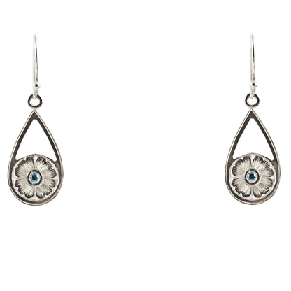Flowerdrop earrings
