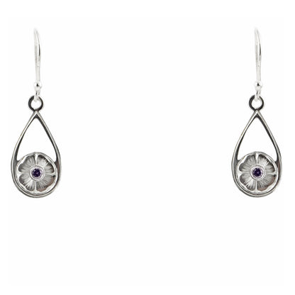 Flowerdrop earrings