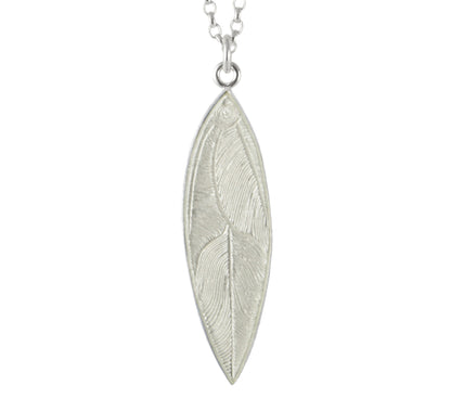 Dazzling Feather pendant