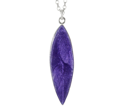 Dazzling Feather pendant
