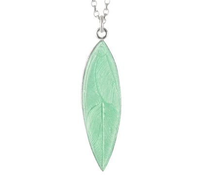 Dazzling Feather pendant