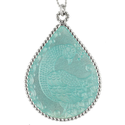 Lady Peacock pendant