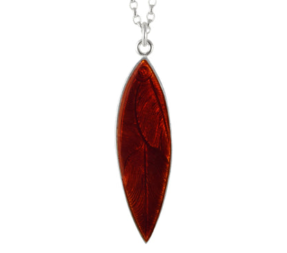 Dazzling Feather pendant