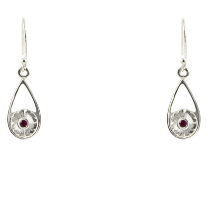 Flowerdrop earrings