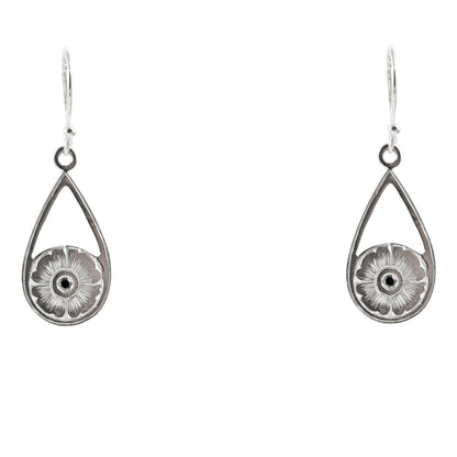 Flowerdrop earrings