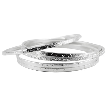 Silver bangle