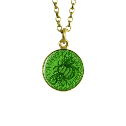 The Bumblebee Bloom pendant