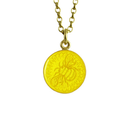 The Bumblebee Bloom pendant