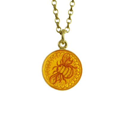 The Bumblebee Bloom pendant