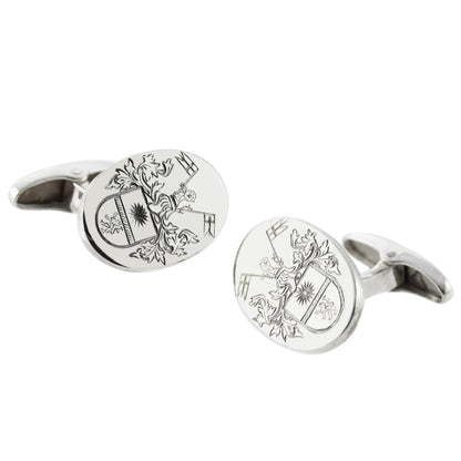 Cufflinks in Silver